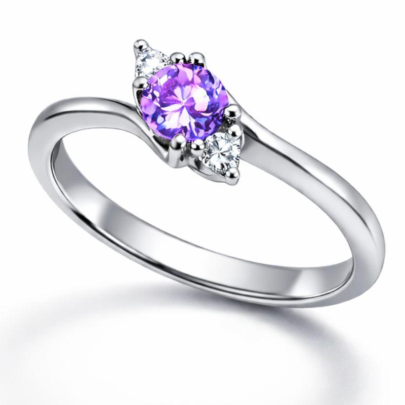 Violet Fashion Ring